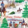 Western Themed Holiday Wrap
