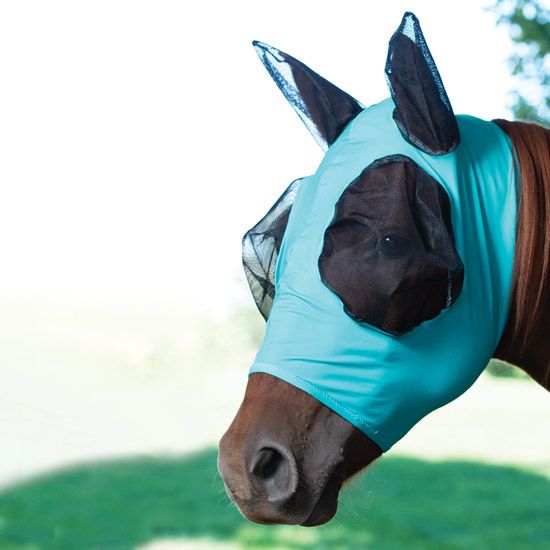 Weaver Leather Cooling Turquoise Fly Mask