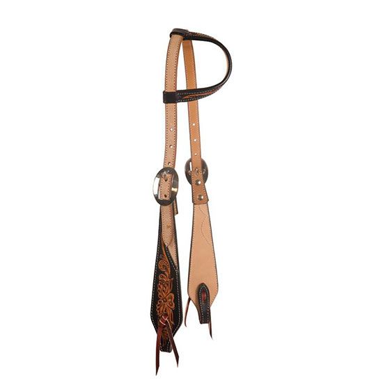 Professional's Choice 1 Ear Tooled Roughout Headstall