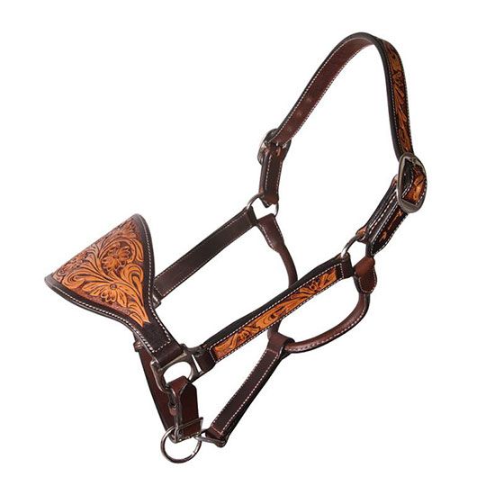 Professional's Choice Floral Tooled Bronc Halter