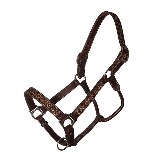 Professional's Choice Chocolate Confection Leather Halter