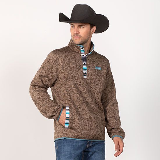 Cinch Touch Of Teal Pullover