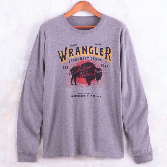 Wrangler Authentic Jeans Bison Shirt