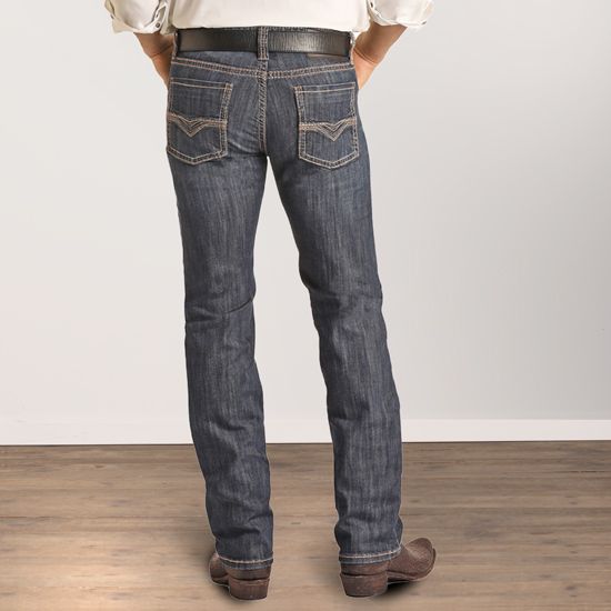 Rock & Roll Denim El Paso Revolver Slim Straight Jeans