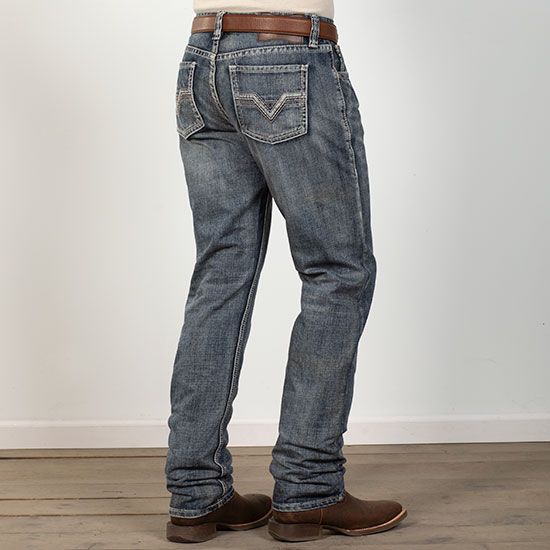 Rock & Roll Denim Greer Double Barrel Stackable Bootcut Jeans