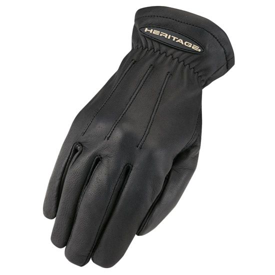 Heritage Black Leather Trail Glove