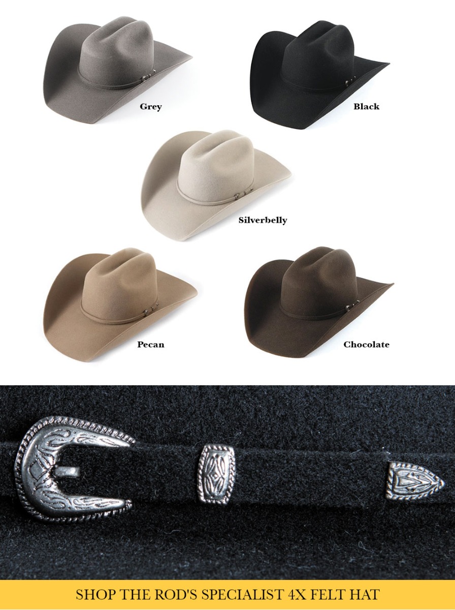 Shop all the Colors of the Specialist Hat by Rod's Western Palace